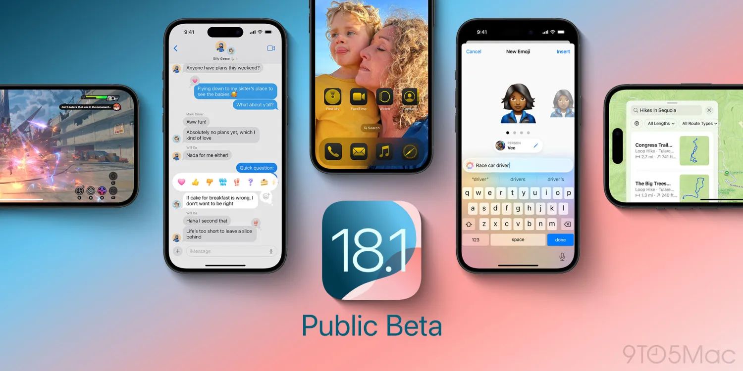 苹果发布 iOS / iPadOS 18.1、macOS 15.1 Sequoia 第 3 个公测版